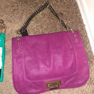 Magenta handbag